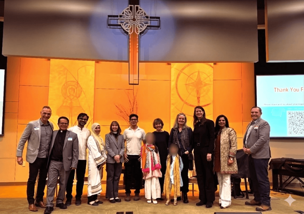 Interfaith Coalition community members at an event